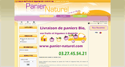 Desktop Screenshot of panier-naturel.com